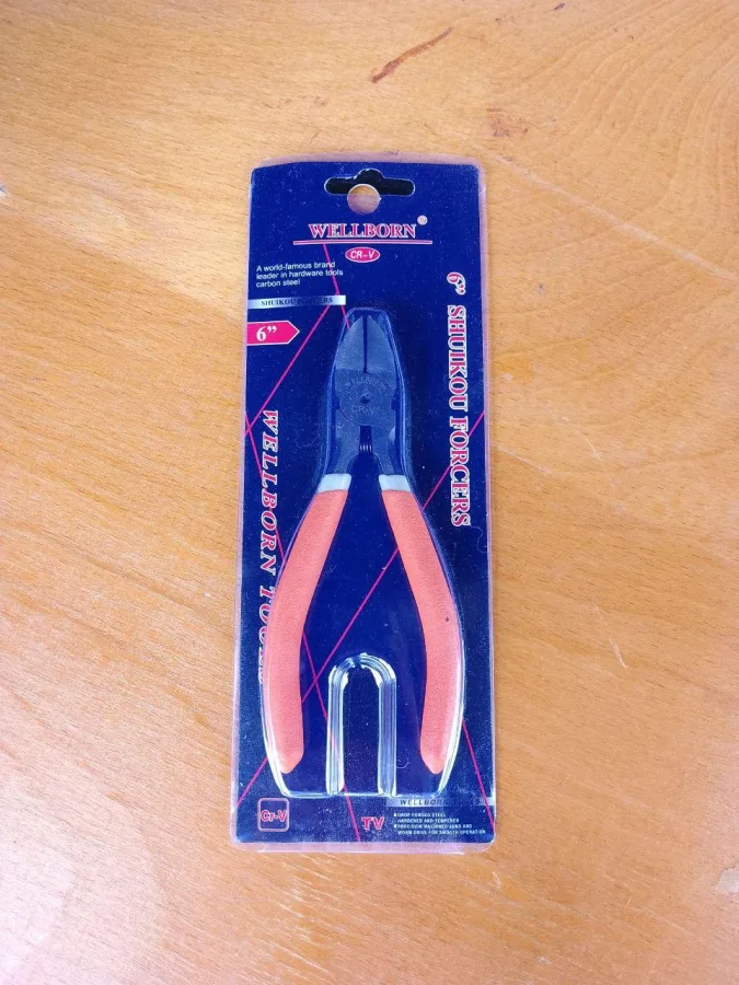 130 mm CrV Side Cutters with Rubberized Handles — for Cutting Wire and Cable