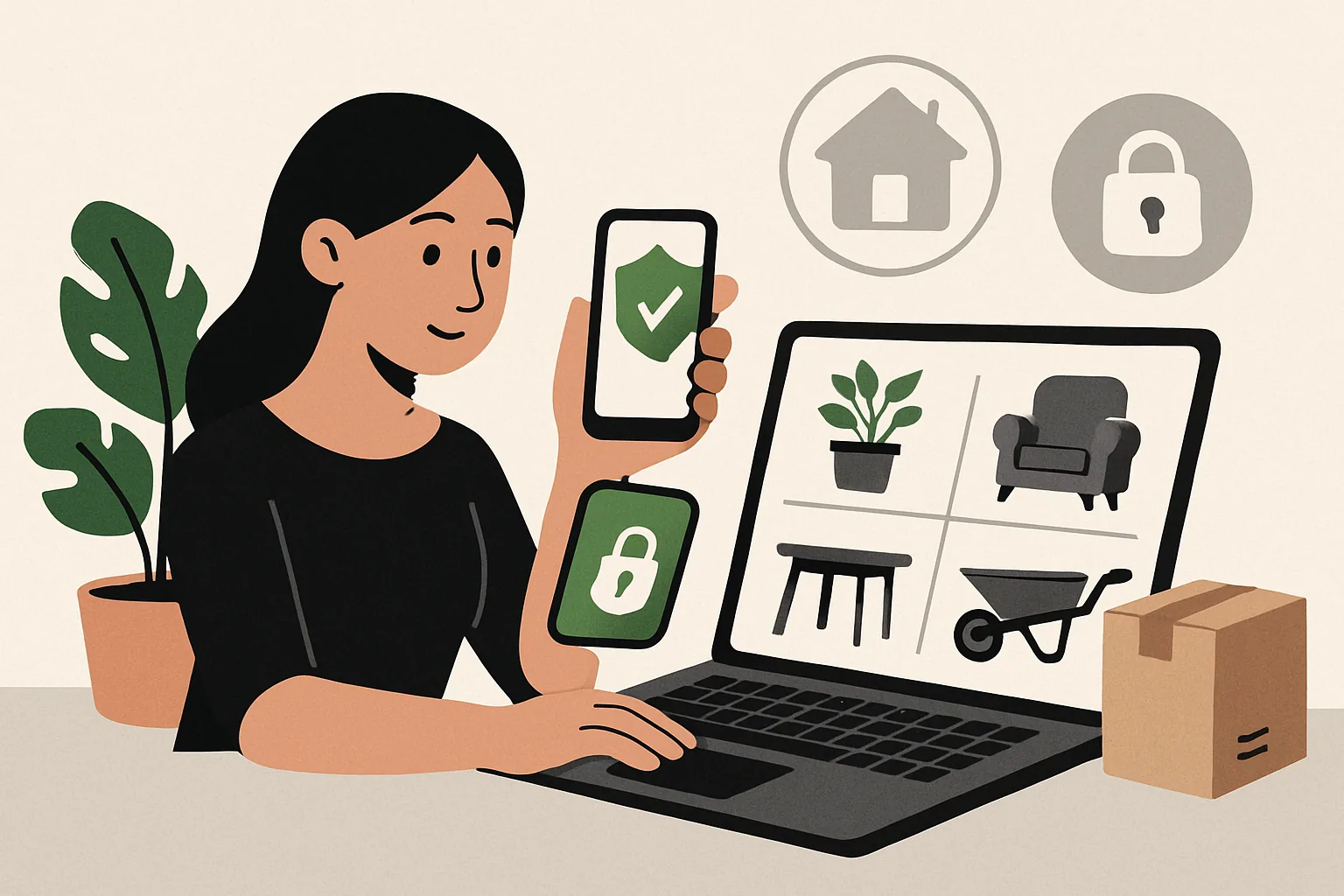 How to Buy Used Home and Garden Items Safely Online