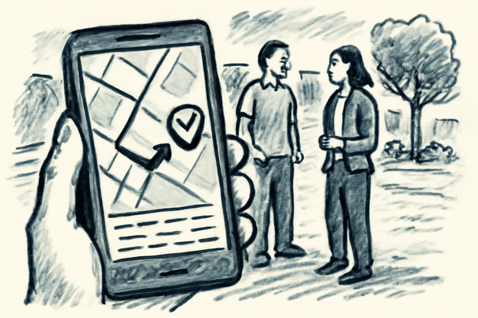 How to use Google Maps for a safe meetup spot