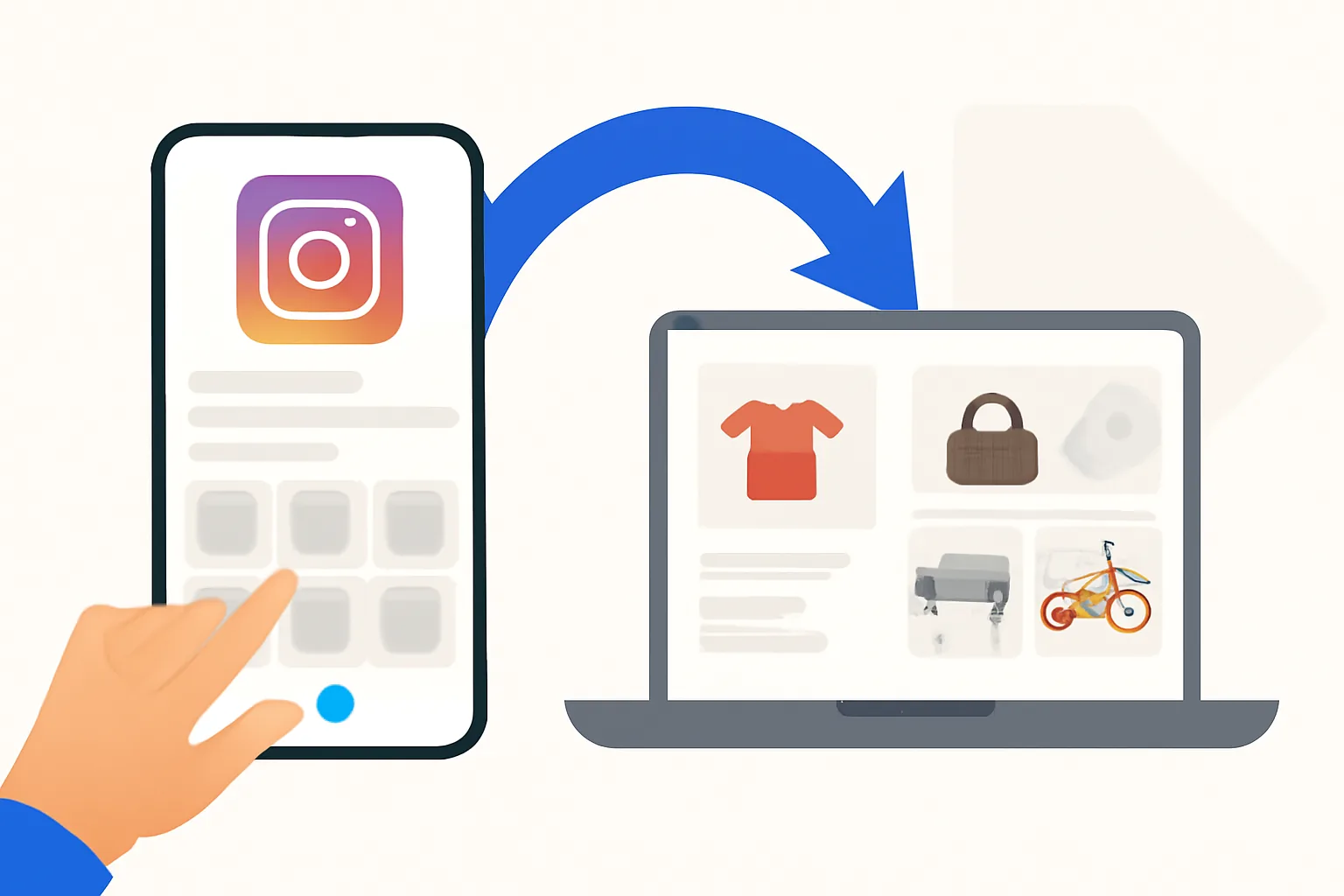 How to connect an Instagram profile to classifieds selling