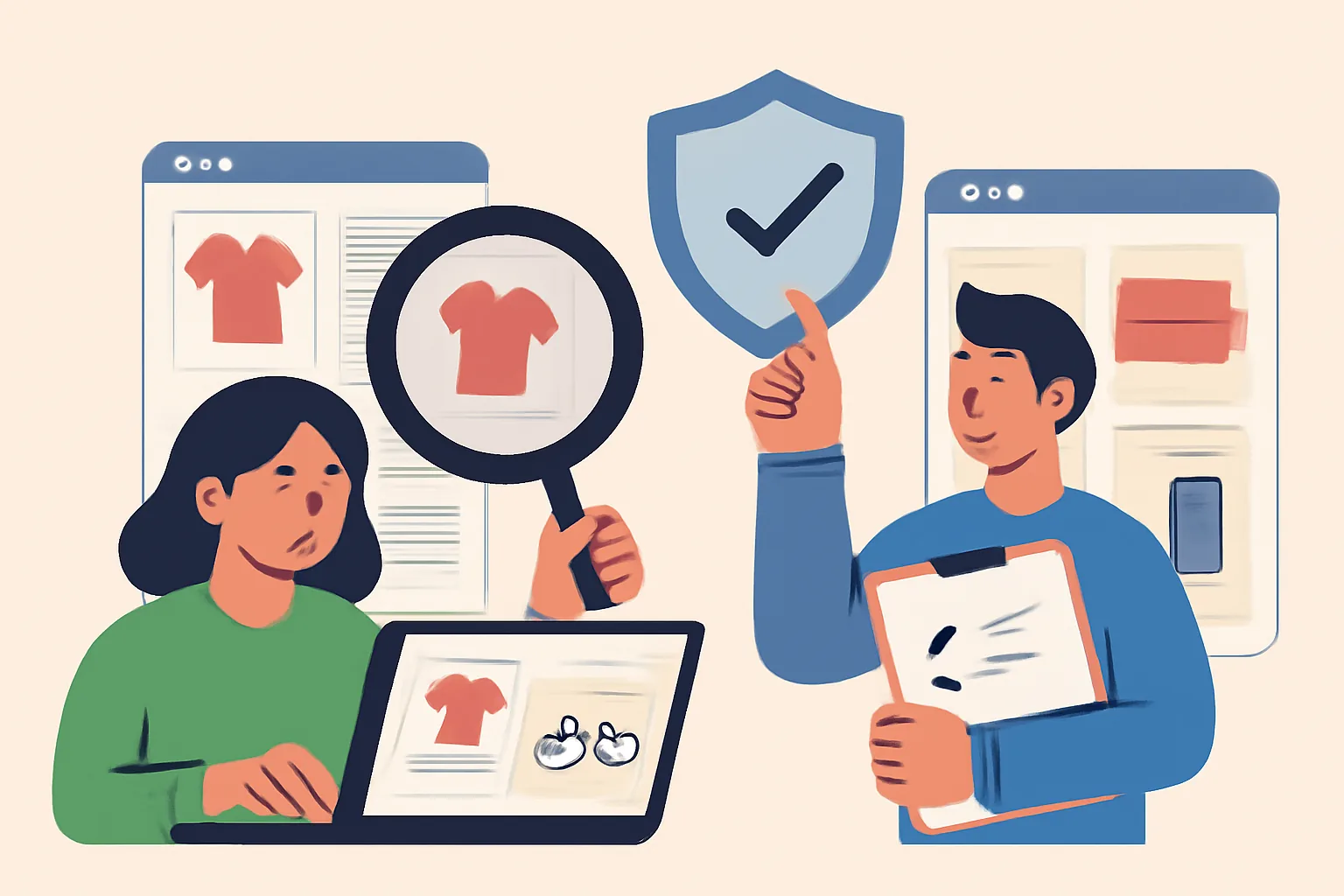 What buyer and seller checks online classifieds need